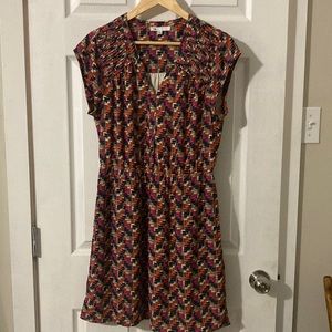 Summer dress, knee length, lined